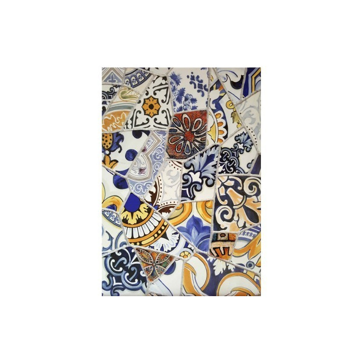 Papel de Arroz Azulejos Rotos